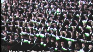 Hallelujah Chorus Hastings College Choral Union [upl. by Lalla]