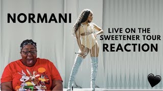 NORMANI LIVE ON THE SWEETENER WORLD TOUR  REACTION [upl. by Hayden]