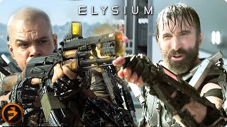 Elysium Full Movie Fact and Story  Hollywood Movie Review in Hindi  Matt Damon  Jodie Foster [upl. by Keyek]