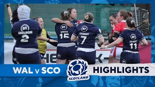 Highlights  Wales v Scotland  Guinness Womens Six Nations 2024 [upl. by Feeley]