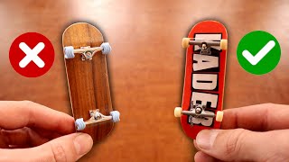 Don’t Buy A Pro Fingerboard Keep your TechDeck [upl. by Elodie]