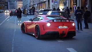 Novitec NLargo Ferrari F12  Start Up Revs amp Accelerations [upl. by Pierrette]