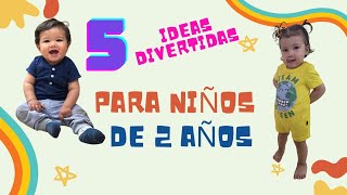 5 manualidades para Niños de 1 a 2 años kidsactivities toddleractivities [upl. by Nhguavahs178]