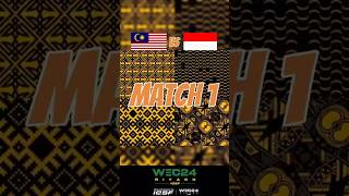 Malaysia vs Indonesia mobilelegends mlbb iesf wec24 indonesia malaysia riyadh [upl. by Odnamla]