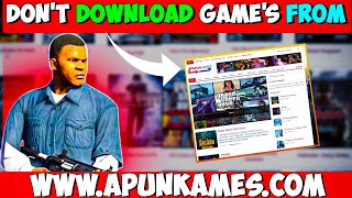 Dont Download Games😧  From ApunkaGames Site 😭 SHAHID BAD GAMER [upl. by Feodore430]