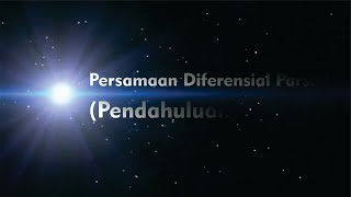 Persamaan Diferensial Parsial Pendahuluan [upl. by Arlee]