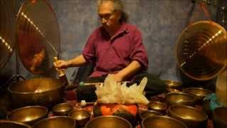 Crystal Chakra Meditation with Antique Tibetan Singing Bowls [upl. by Amsden583]