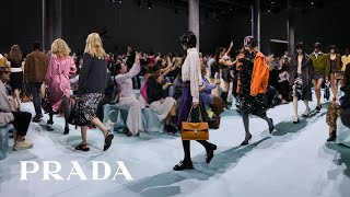 Prada  SpringSummer 2025 Womenswear Show [upl. by Nerag]