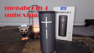 New Release Ultimate Ears Megaboom 4 📦Unboxing amp Demo 20h Battery IP67 Floats UE App Compatible [upl. by Whallon]