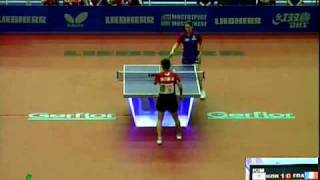 Kim Kyung Ah vs Carole Grundisch 2010 WTTC [upl. by Samled]