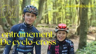 Mon 1er entraînement de cyclocross saison 20242025 avec mon ami Victor [upl. by Nnyla]