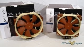 Noctua NH U14S and NH U12S Overview Installation and Benchmarks [upl. by Rosalee384]