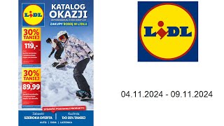 Gazetka Lidl PL  04112024  09112024  OFERTA WAŻNA [upl. by Nyrrat]