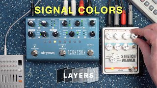 Drolo Stretch Weaver amp Strymon NightSky w Elektron Model Cycles [upl. by Ravid987]