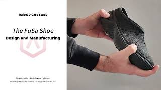 The FuSa Shoe  Revolutionizing Shoe Design and Manufacturing with 3D Printing [upl. by Ishii]