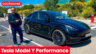 Tesla Model Y Performance  Prueba  Test  Review en español  cochesnet [upl. by Monto]