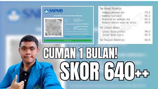 TIPS BELAJAR UTBK 1 BULAN SKOR 640 [upl. by Atikaj]