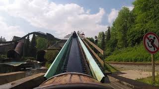 crazy river walibi holland onride [upl. by Tannen]