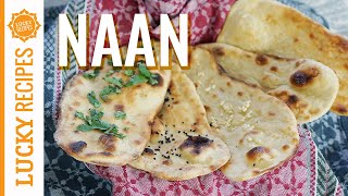 Naan Grundrezept  Indisches Brot So schmeckt es wie aus dem TandoorOfen  Indische Rezepte [upl. by Crist929]