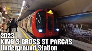 KINGS CROSS ST PANCRAS Underground Station 2023 [upl. by Kcirre]