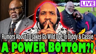 A POWER WHAT Rumors Swarm Around TD Jakes Due To Diddy amp Cassie [upl. by Cronin]