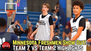 Minnesotas 2027 Class Shows Out At Prep Hoops Freshman Showcase [upl. by Ten]