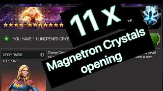 11 x Magnetron Crystals opening [upl. by Mcneil]