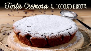 Come fare la golosa TORTA CREMOSA CIOCCOLATO E RICOTTA Ricetta Facile  BuonIdea shorts [upl. by Aratahc]