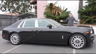 The 2018 RollsRoyce Phantom Is a 550000 UltraLuxury Car [upl. by Acireed]