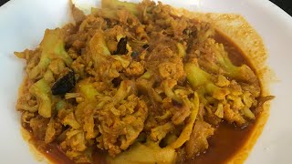 How to cook best cauliflower indian style cauliflowergobi ke sabzi  best cauliflower with onions [upl. by Hctim162]