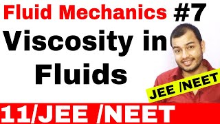 Fluid 07  Viscosity and Viscous Force IIT JEE MAINS  NEET Watch Fluid 08 for Stokes Theorem [upl. by Shieh]