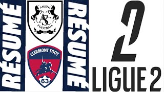 Amiens SC 10 Clermont Résumé  Ligue 2  20242025 [upl. by Aniela387]