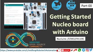 00 Getting Started Nucleo Board with Arduino  Nucluino   STM32F411RE [upl. by Bej]