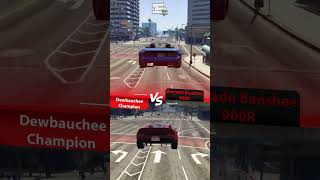 Banshee 900R 🆚 Dewbauchee Champion  GTA V [upl. by Georgy]