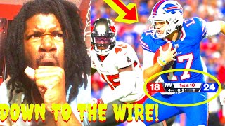 BILLS VS BUCCANEERS REACTION 2023 BUFFALO BILLS VS TAMPA BAY BUCCANEERS HIGHLIGHTS REACTION 2023 [upl. by Jerroll]