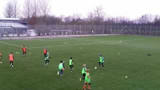 Rondo FC Barcelona Possession Drills 1  10 [upl. by Wendeline]