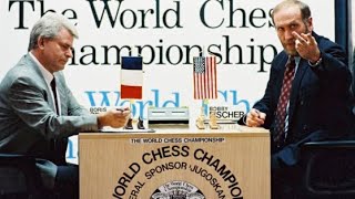 Bobby Fischer vs Boris Spassky • Game 7 1992 chess [upl. by Dlanger]