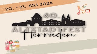 40 Altstadtfest  Dank an alle Helfer [upl. by Samara802]