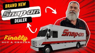 New Snap On Dealer Showed Up After Over A Year Without A Dealer We Finally Got One [upl. by Tamsky514]