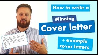 How to write a cover letter  6 examples Get your CV noticed [upl. by Yelnek]