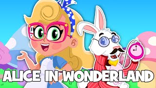 Alice in Wonderland 🐇 Cool School Cartoons for Kids [upl. by Sauer]