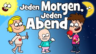 ♪ ♪ Kinderlied Familie Alltag  Jeden Morgen Jeden Abend  Hurra Kinderlieder [upl. by Layla567]