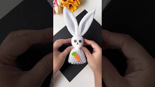 satisfying clay art cute rabbit shorts shortshortvideo subscribe [upl. by Alahc]