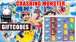 Crashing Monster amp All 12 Giftcodes  12 Redeem Codes Crashing Monster  How to Redeem Code [upl. by Daj666]