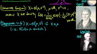 PP 61 Multivariate Gaussian  definition [upl. by Eiramac491]