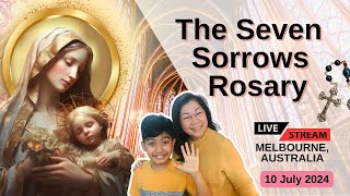 7 Sorrows of Mary Rosary  10 July 2024  Wed [upl. by Eiramadnil]