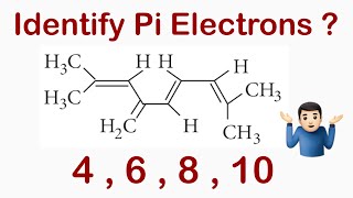 How to Calculate Pi Bond Electrons  neet [upl. by Lust569]