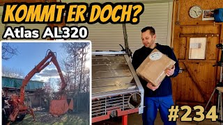 Atlas AL 320 Bagger neues ANGEBOT  Luxus für den UNIMOG  Galvanik  vlog 234 Steelstyler81 [upl. by Tomlinson]