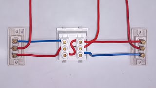 1 motor 3 switch controls connection two way switch connection motor wiring [upl. by Wahl288]