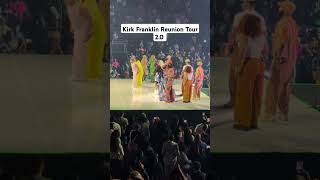 Kirk Franklin Reunion Tour group set [upl. by Odrahcir]